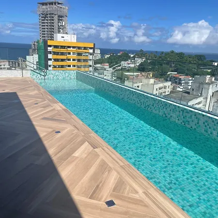 Apartamento Novissimo Zn Barra Salvador Exterior foto
